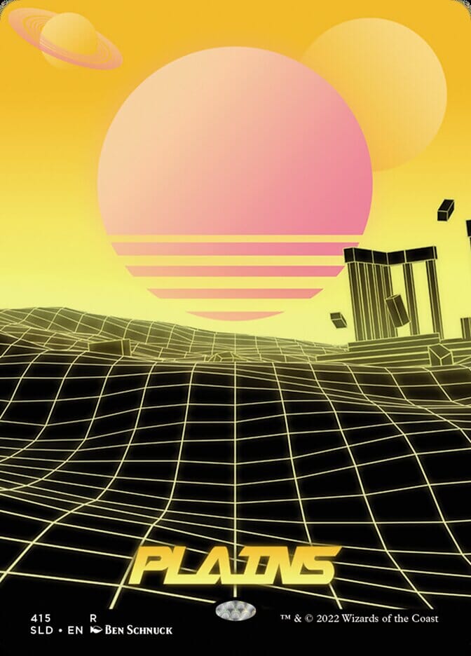 Plains (415) [Secret Lair Drop Series] MTG Single Magic: The Gathering  | Multizone: Comics And Games