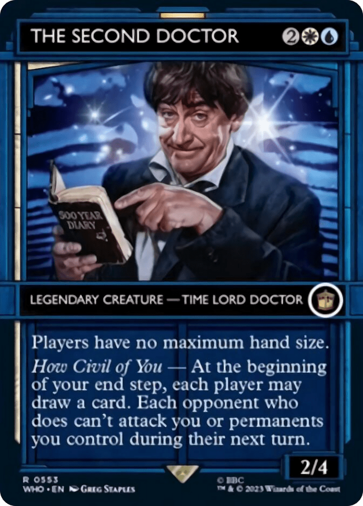 The Second Doctor (Showcase) [Doctor Who] MTG Single Magic: The Gathering  | Multizone: Comics And Games