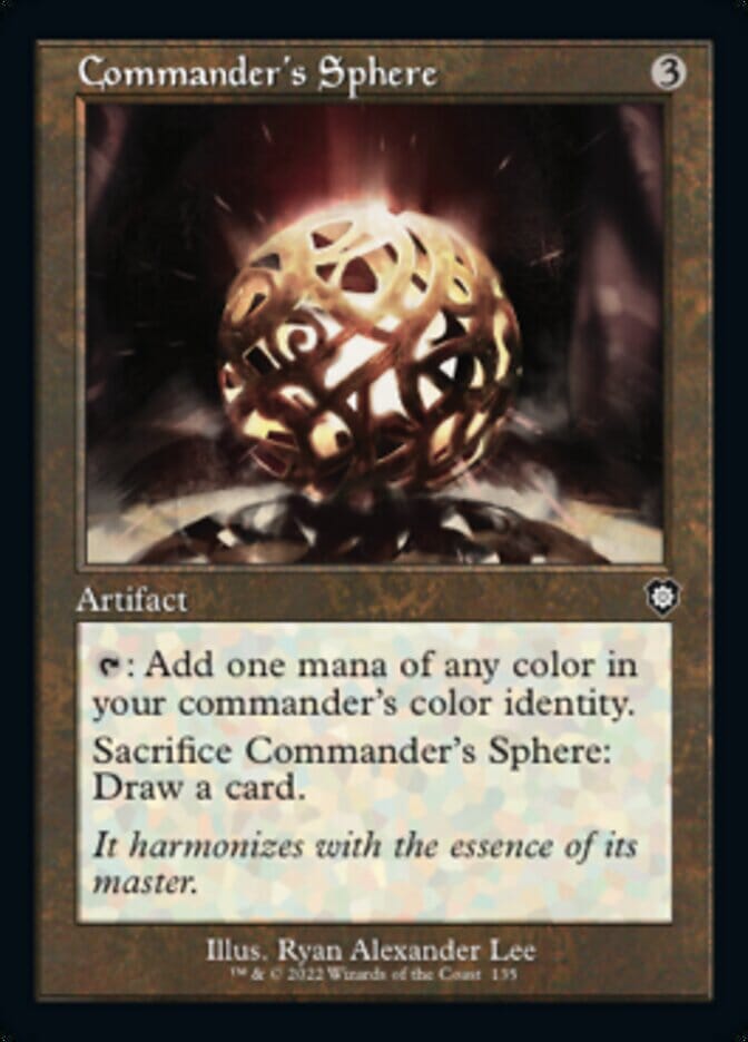 Commander's Sphere (Retro) [The Brothers' War Commander] MTG Single Magic: The Gathering  | Multizone: Comics And Games