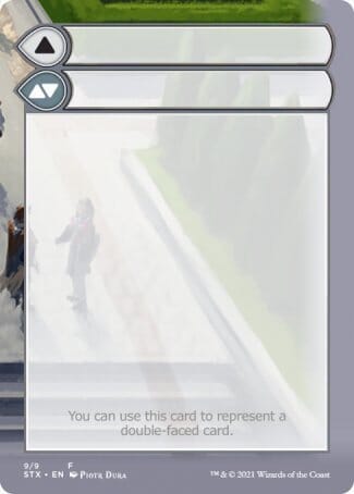 Helper Card (9/9) [Strixhaven: School of Mages Tokens] MTG Single Magic: The Gathering  | Multizone: Comics And Games
