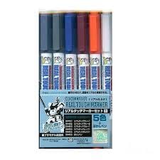 Gundam Marker Set - Real Touch Marker 1 Brushes/Tools Bandai  | Multizone: Comics And Games