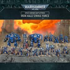 SPACE MARINES: IRON HALO STRIKE FORCE [PRE-ORDER (Nov 28)] Miniature Game Games Workshop  | Multizone: Comics And Games