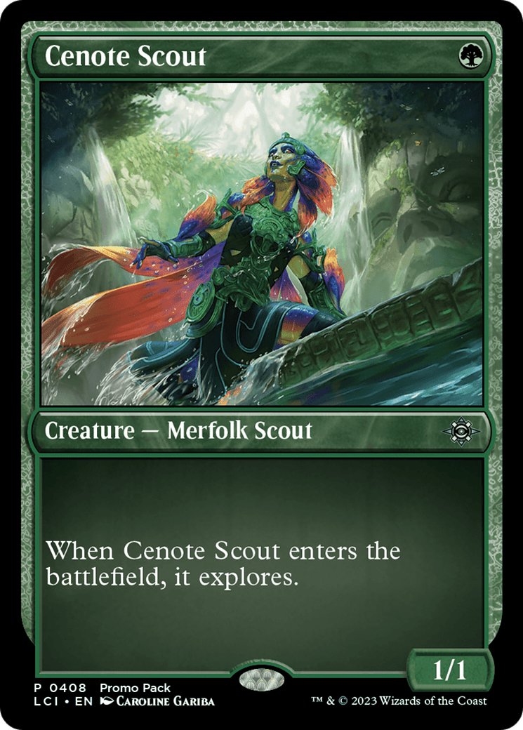 Cenote Scout [The Lost Caverns of Ixalan Promos] MTG Single Magic: The Gathering  | Multizone: Comics And Games