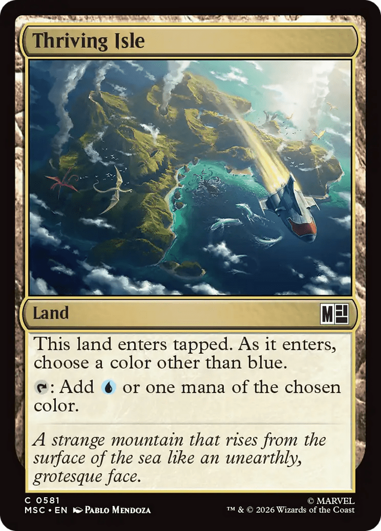 Thriving Isle [Marvel Super Heroes Commander] MTG Single Magic: The Gathering  | Multizone: Comics And Games