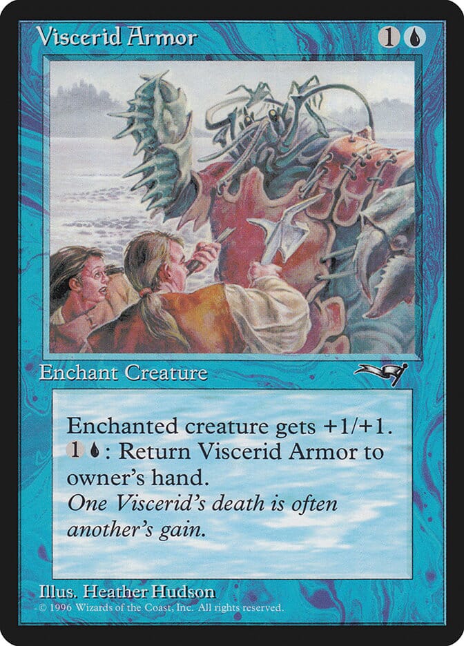 Viscerid Armor (Humans Attacking) [Alliances] MTG Single Magic: The Gathering  | Multizone: Comics And Games