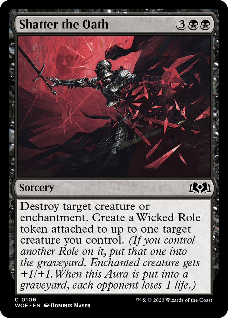 Shatter the Oath [Wilds of Eldraine] MTG Single Magic: The Gathering  | Multizone: Comics And Games