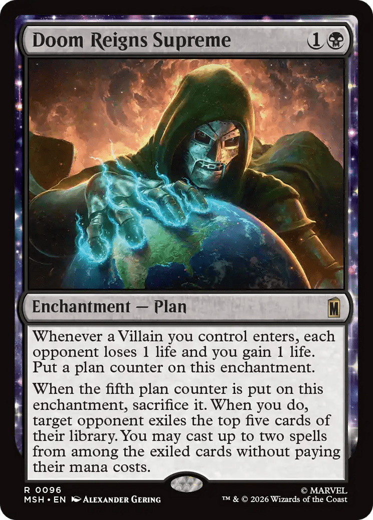 Doom Reigns Supreme [Marvel Super Heroes] MTG Single Magic: The Gathering  | Multizone: Comics And Games