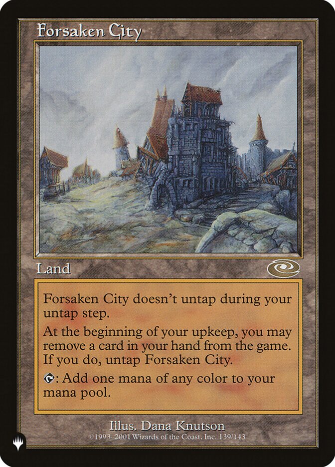 Forsaken City [The List] MTG Single Magic: The Gathering  | Multizone: Comics And Games