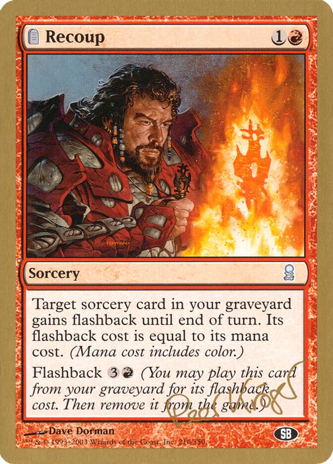 Recoup (Peer Kroger) (SB) [World Championship Decks 2003] MTG Single Magic: The Gathering  | Multizone: Comics And Games