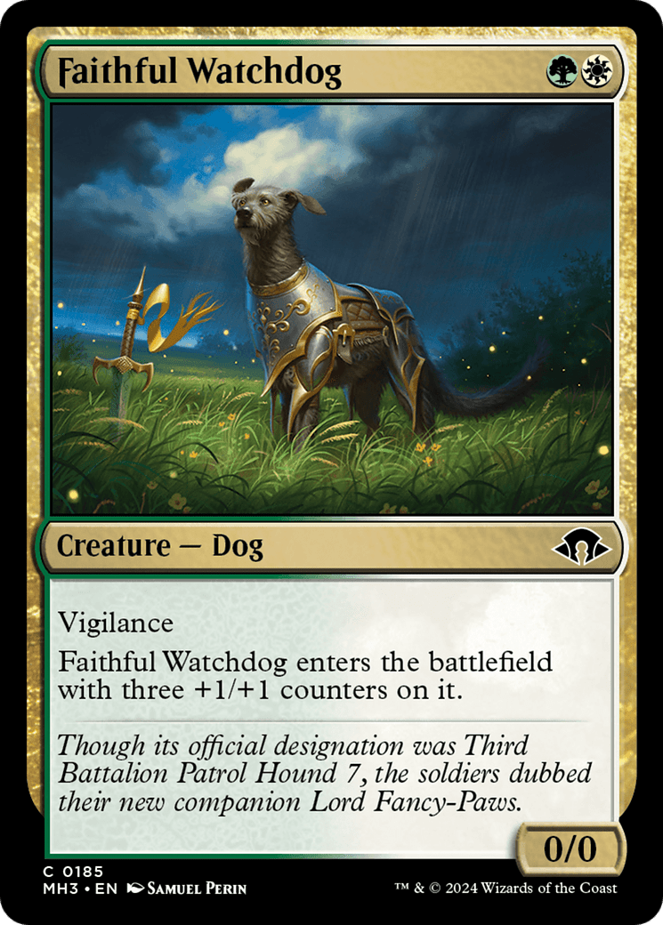 Faithful Watchdog [Modern Horizons 3] MTG Single Magic: The Gathering  | Multizone: Comics And Games