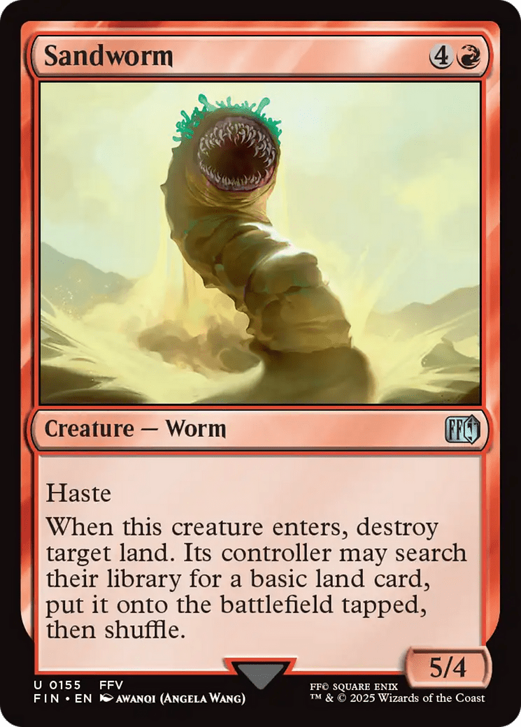 Sandworm [FINAL FANTASY] MTG Single Magic: The Gathering  | Multizone: Comics And Games