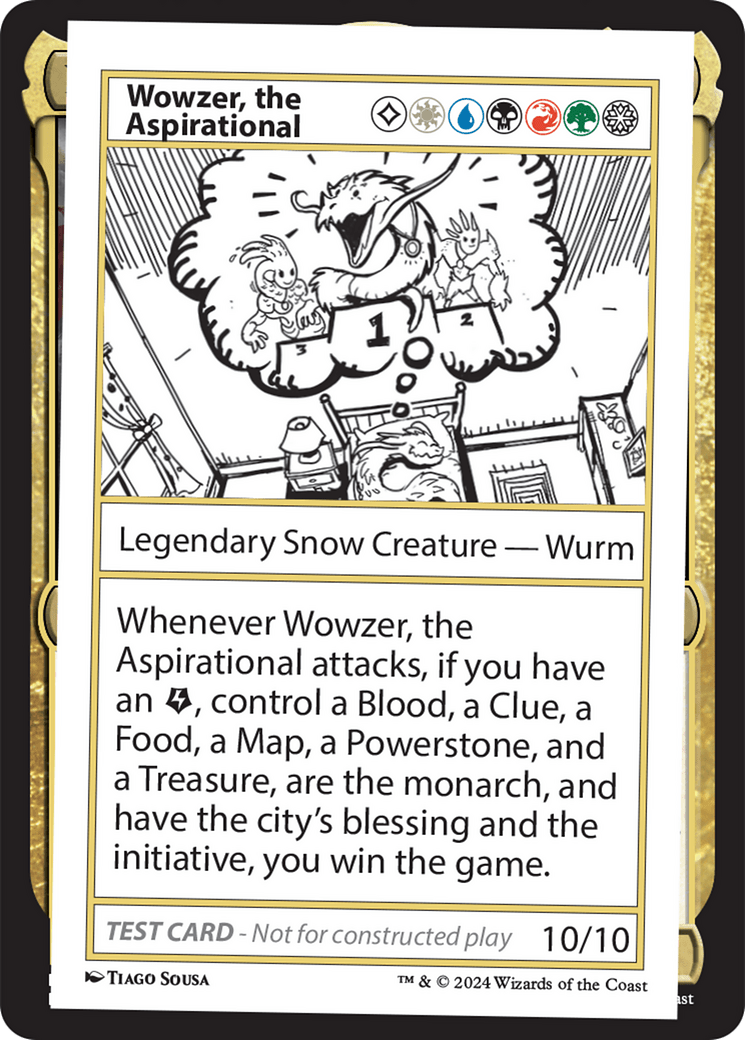 Wowzer, the Aspirational [Mystery Booster 2 Playtest Cards] MTG Single Magic: The Gathering  | Multizone: Comics And Games