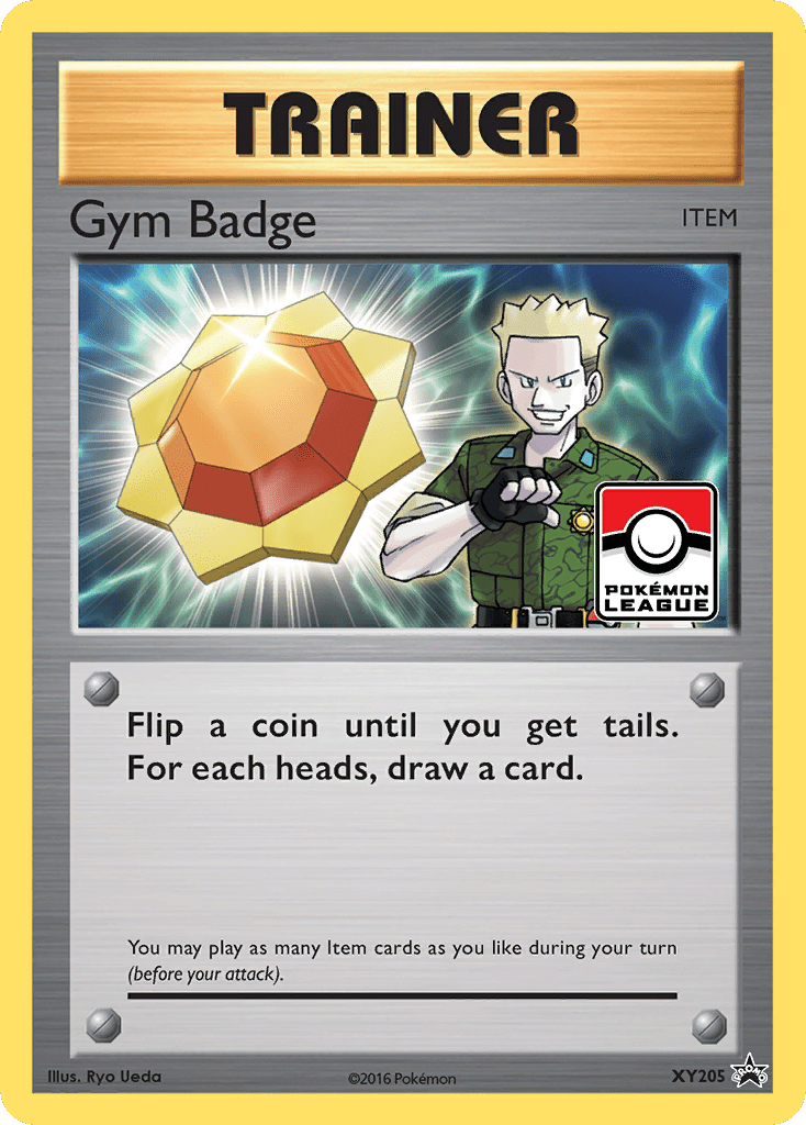 Gym Badge (XY205) (Lt. Surge) [XY: Black Star Promos] Pokemon Single Pokémon  | Multizone: Comics And Games