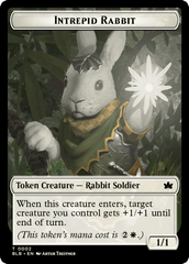 Bat // Intrepid Rabbit Double-Sided Token [Bloomburrow Tokens] MTG Single Magic: The Gathering  | Multizone: Comics And Games