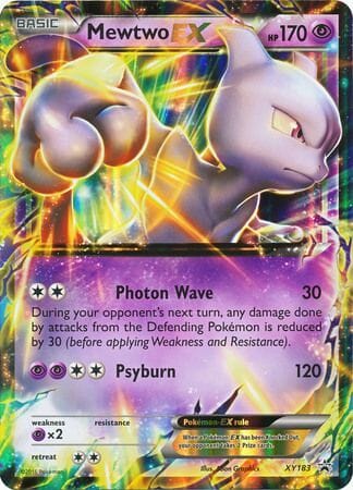 Mewtwo EX (XY183) (Jumbo Card) [XY: Black Star Promos] Pokemon Single Pokémon  | Multizone: Comics And Games