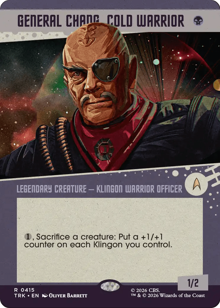 General Chang, Cold Warrior (0415) (Showcase) [Star Trek] | Multizone: Comics And Games