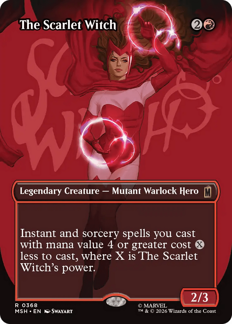 The Scarlet Witch (Borderless) [Marvel Super Heroes] | Multizone: Comics And Games