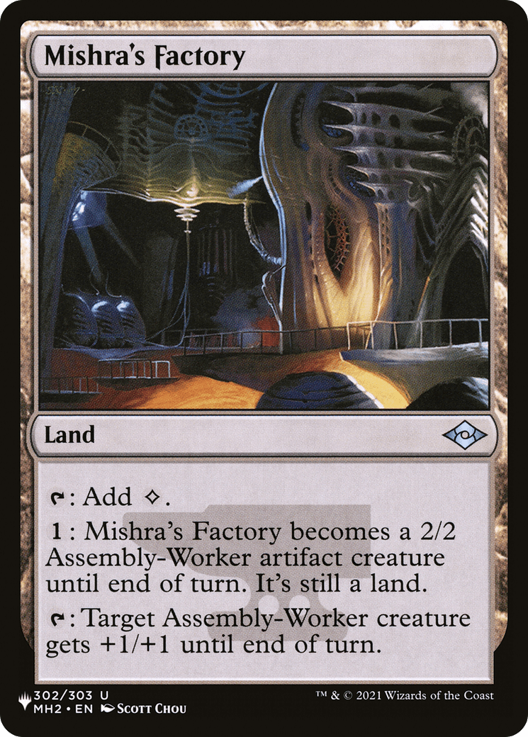 Mishra's Factory [The List] MTG Single Magic: The Gathering  | Multizone: Comics And Games