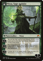 Nissa, Vastwood Seer // Nissa, Sage Animist [Secret Lair: From Cute to Brute] MTG Single Magic: The Gathering  | Multizone: Comics And Games
