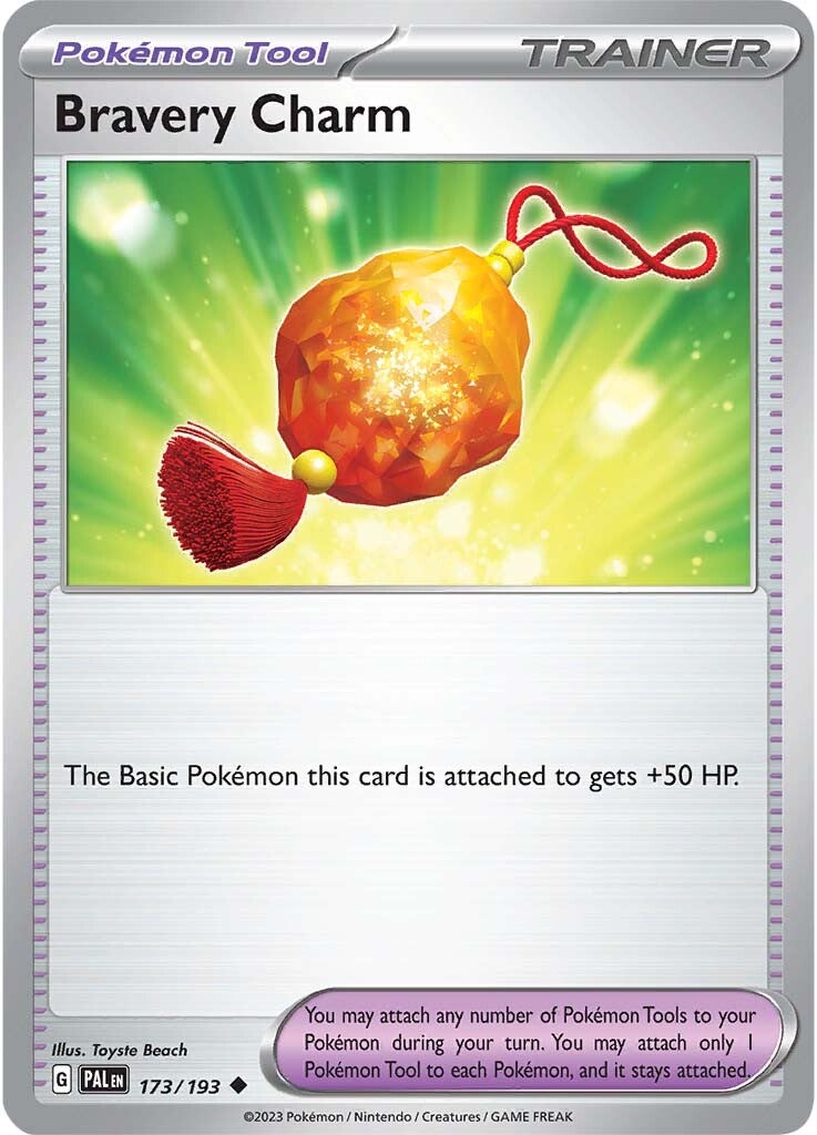 Bravery Charm (173/193) [Scarlet & Violet: Paldea Evolved] Pokemon Single Pokémon  | Multizone: Comics And Games