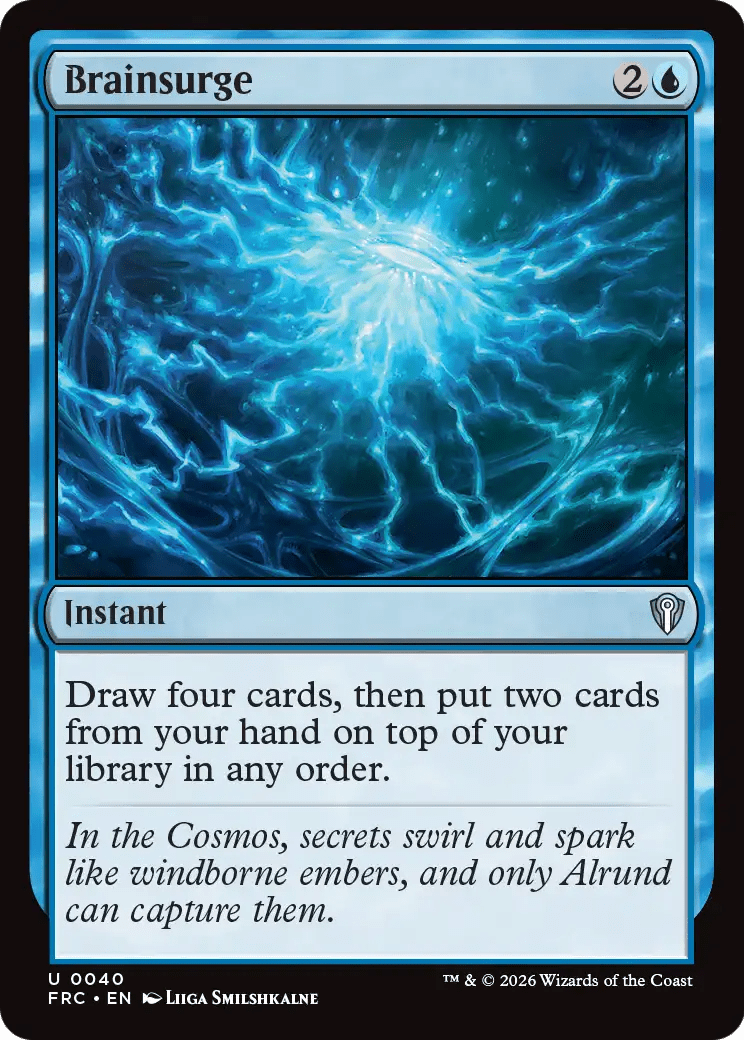 Brainsurge [Reality Fracture Commander] MTG Single Magic: The Gathering  | Multizone: Comics And Games