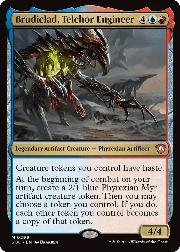 Brudiclad, Telchor Engineer [Secrets of Strixhaven Commander] MTG Single Magic: The Gathering  | Multizone: Comics And Games