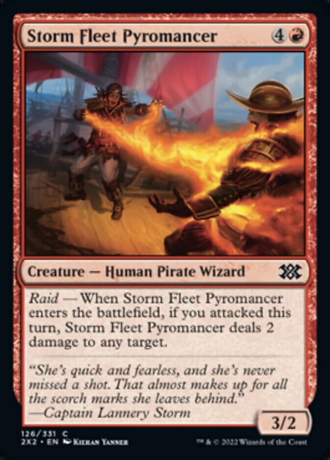 Storm Fleet Pyromancer [Double Masters 2022] MTG Single Magic: The Gathering  | Multizone: Comics And Games