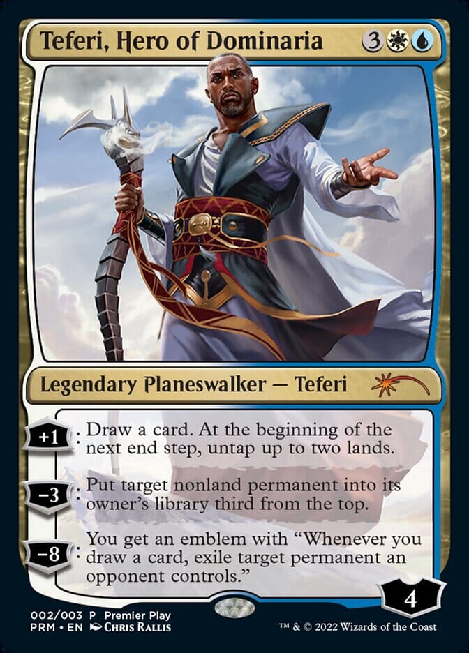 Teferi, Hero of Dominaria [Pro Tour Promos] MTG Single Magic: The Gathering  | Multizone: Comics And Games