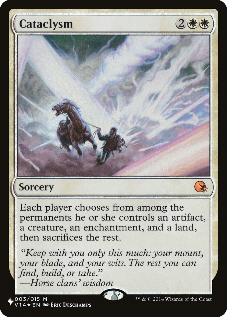 Cataclysm [The List] MTG Single Magic: The Gathering  | Multizone: Comics And Games