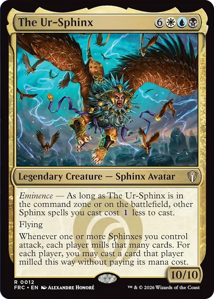 The Ur-Sphinx [Reality Fracture Commander] | Multizone: Comics And Games