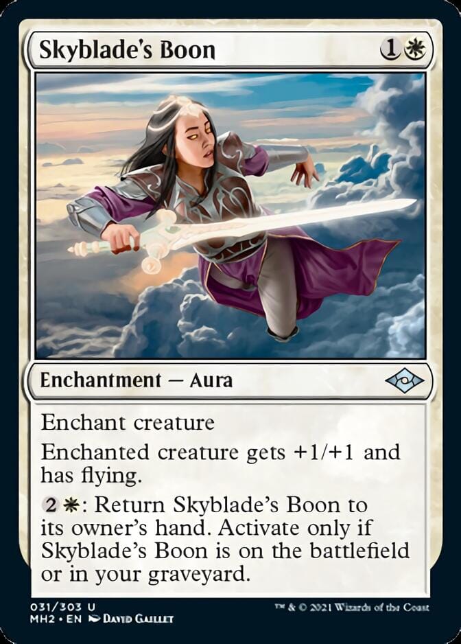 Skyblade's Boon [Modern Horizons 2] MTG Single Magic: The Gathering  | Multizone: Comics And Games