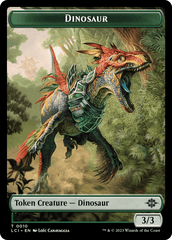 Gnome // Dinosaur (0010) Double-Sided Token [The Lost Caverns of Ixalan Tokens] MTG Single Magic: The Gathering  | Multizone: Comics And Games