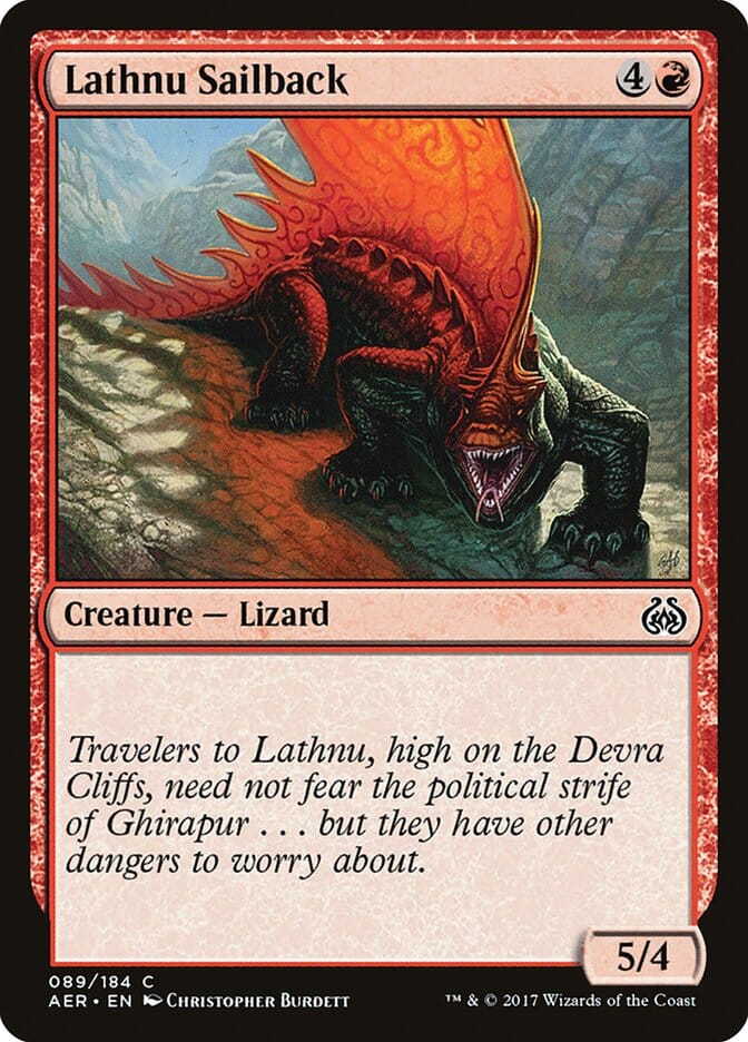Lathnu Sailback [Aether Revolt] MTG Single Magic: The Gathering  | Multizone: Comics And Games