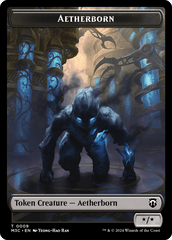 Aetherborn // Servo Double-Sided Token [Modern Horizons 3 Commander Tokens] MTG Single Magic: The Gathering  | Multizone: Comics And Games