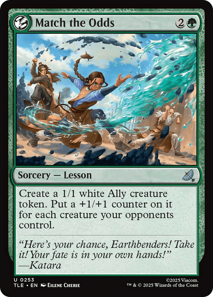 Match the Odds [Avatar: The Last Airbender: Eternal-Legal] MTG Single Magic: The Gathering  | Multizone: Comics And Games
