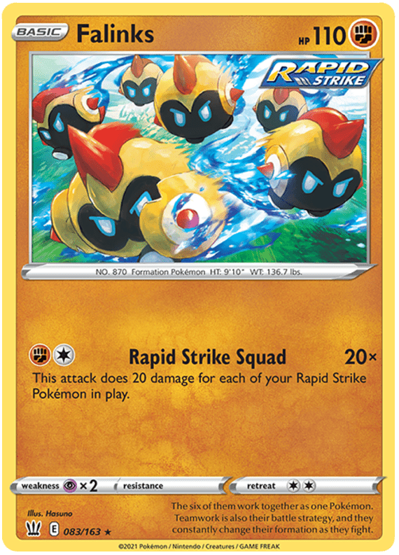 Falinks (083/163) [Sword & Shield: Battle Styles] Pokemon Single Pokémon  | Multizone: Comics And Games