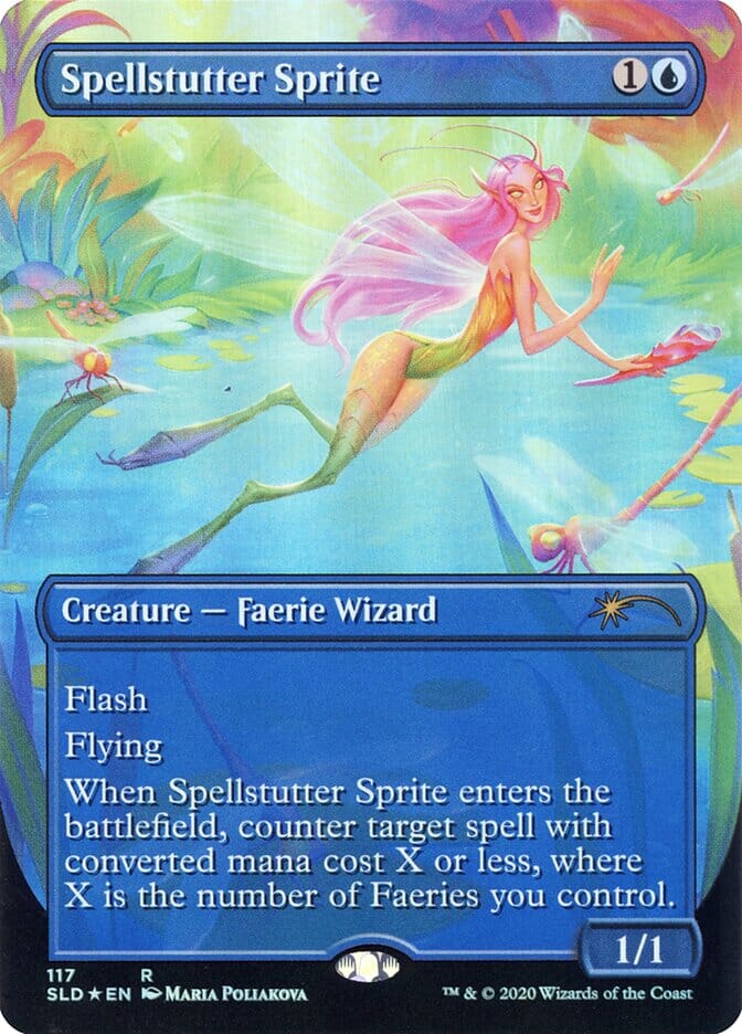 Spellstutter Sprite [Secret Lair Drop Series] MTG Single Magic: The Gathering  | Multizone: Comics And Games