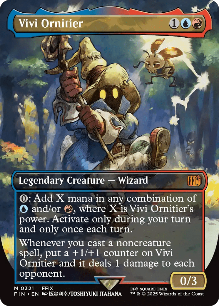 Vivi Ornitier (Borderless) [FINAL FANTASY] MTG Single Magic: The Gathering  | Multizone: Comics And Games