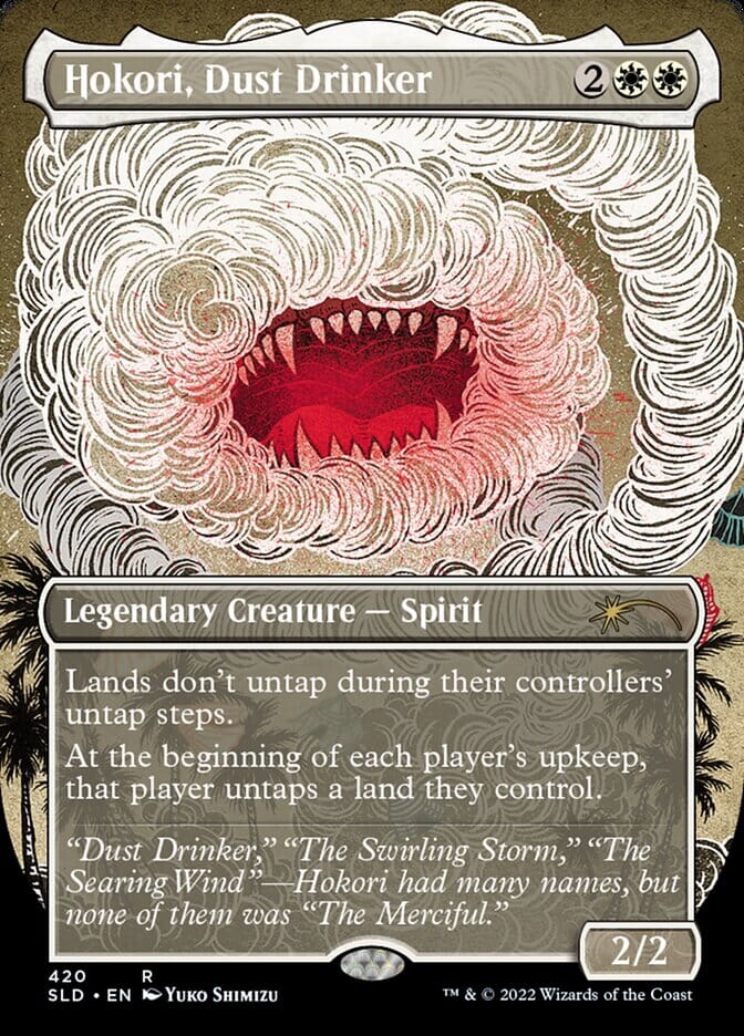Hokori, Dust Drinker (Borderless) [Secret Lair Drop Series] MTG Single Magic: The Gathering  | Multizone: Comics And Games