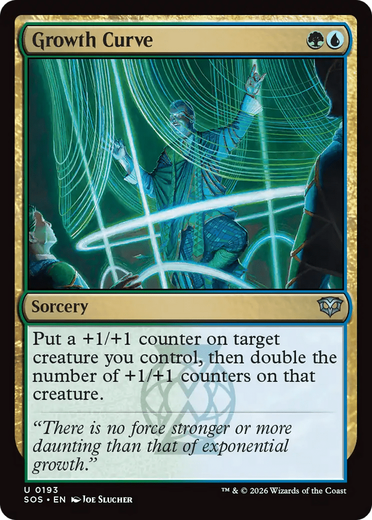 Growth Curve [Secrets of Strixhaven] MTG Single Magic: The Gathering  | Multizone: Comics And Games