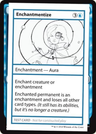 Enchantmentize (2021 Edition) [Mystery Booster Playtest Cards] MTG Single Magic: The Gathering  | Multizone: Comics And Games