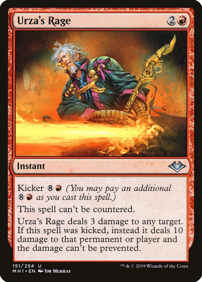 Urza's Rage [Modern Horizons] MTG Single Magic: The Gathering  | Multizone: Comics And Games