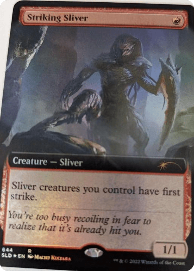 Striking Sliver (Extended Art) [Secret Lair Drop Series] MTG Single Magic: The Gathering  | Multizone: Comics And Games