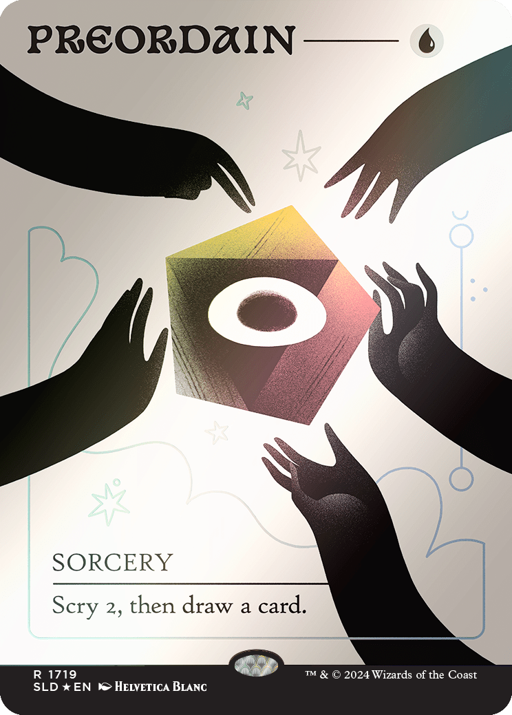 Preordain (1719) (Rainbow Foil) [Secret Lair Drop Series] MTG Single Magic: The Gathering  | Multizone: Comics And Games
