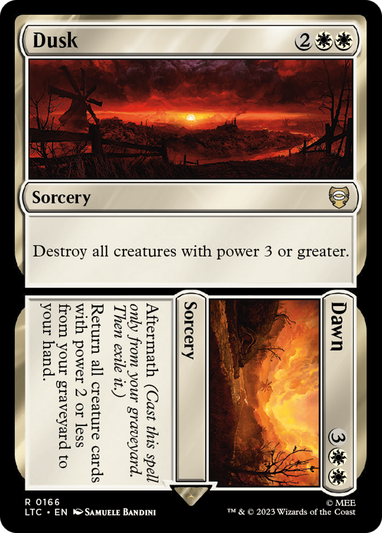 Dusk // Dawn [The Lord of the Rings: Tales of Middle-Earth Commander] MTG Single Magic: The Gathering  | Multizone: Comics And Games