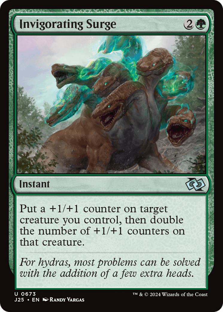 Invigorating Surge [Foundations Jumpstart] MTG Single Magic: The Gathering  | Multizone: Comics And Games