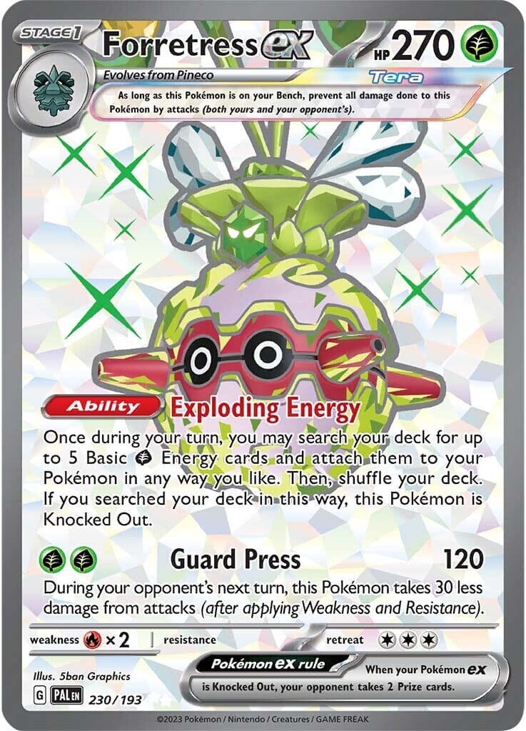 Forretress ex (230/193) [Scarlet & Violet: Paldea Evolved] Pokemon Single Pokémon  | Multizone: Comics And Games