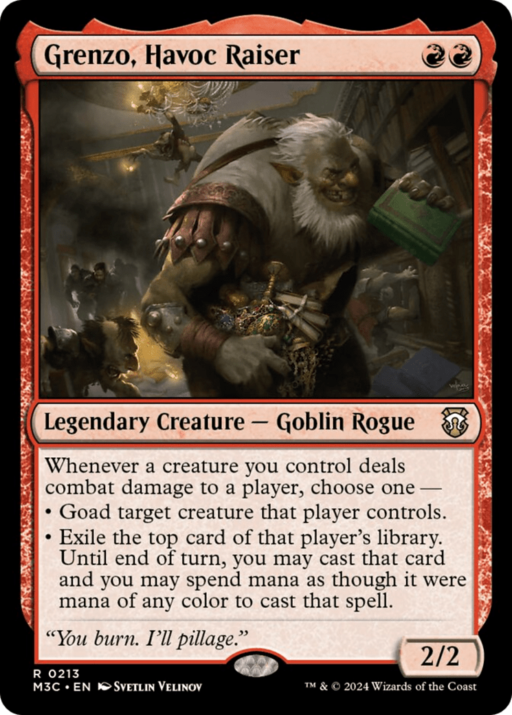 Grenzo, Havoc Raiser [Modern Horizons 3 Commander] MTG Single Magic: The Gathering  | Multizone: Comics And Games