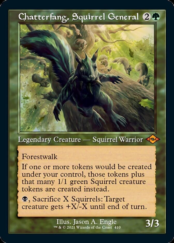 Chatterfang, Squirrel General (Retro) [Modern Horizons 2] MTG Single Magic: The Gathering  | Multizone: Comics And Games