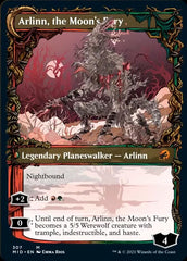 Arlinn, the Pack's Hope // Arlinn, the Moon's Fury (Showcase Equinox) [Innistrad: Midnight Hunt] MTG Single Magic: The Gathering  | Multizone: Comics And Games
